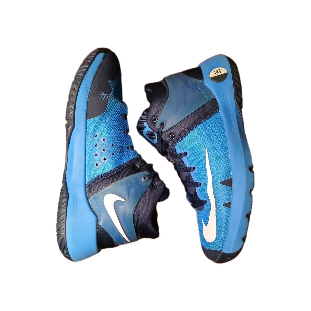 Nike KD 5 Trey IV Triple Blue 844573-484 Size 5Y Womens 6.5 RARE Vintage #1351